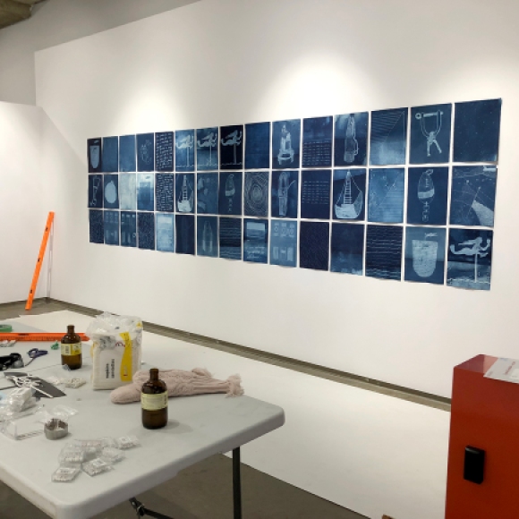 1.Tara Cooper, Install—SNAP Gallery, Edmonton (January 2018).